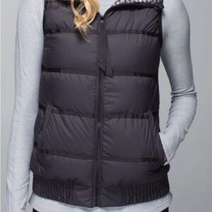 Lululemon Chilly Chill reversible puffy vest size 8